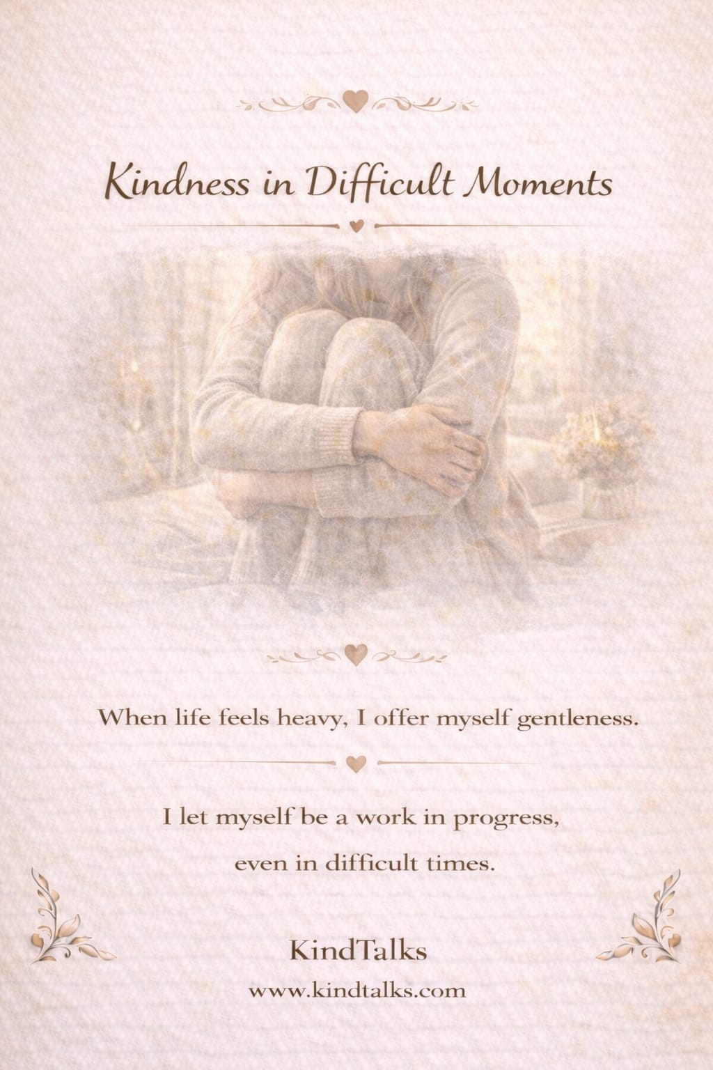 Kindness in Difficult Moments